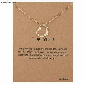 Necklace & pendants fashion gold color